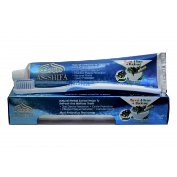 AS-SHIFA Pure Natural Herbal Toothpaste 180g