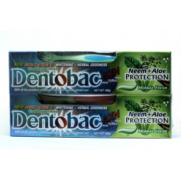 Dentobac Axn Toothpaste 180gm TWIN Pack